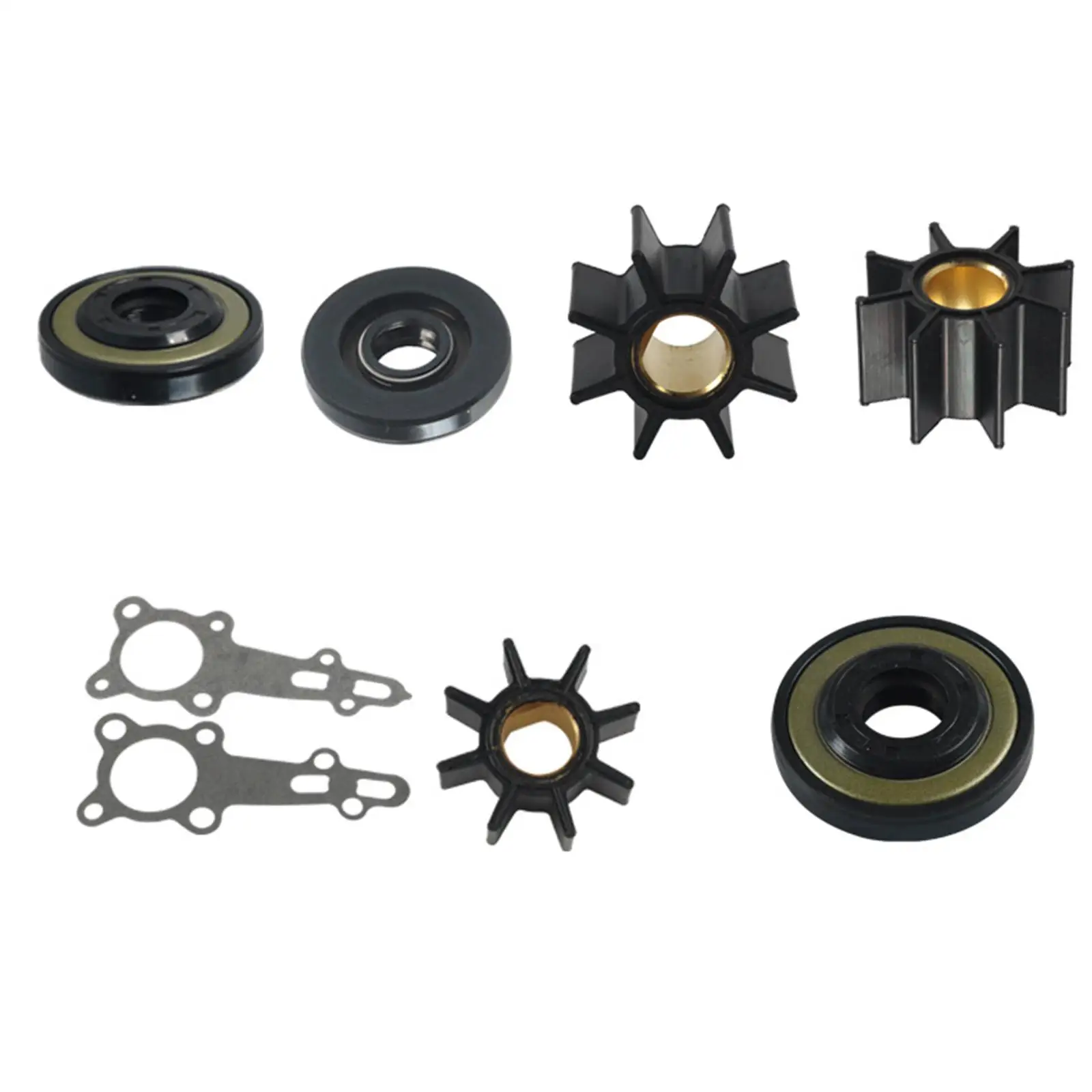 

Water Pump Impeller Repair Kit 06192881C00 4 Stroke Easy to Install Durable Accessory Attachment for Honda BF75 BF8 BF8A