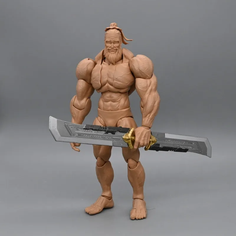 In Stock 1/12 Scale Soldier Scene Accessories Double Edged Sword Meteor Hammer Model for Romankey Strong Body Decor