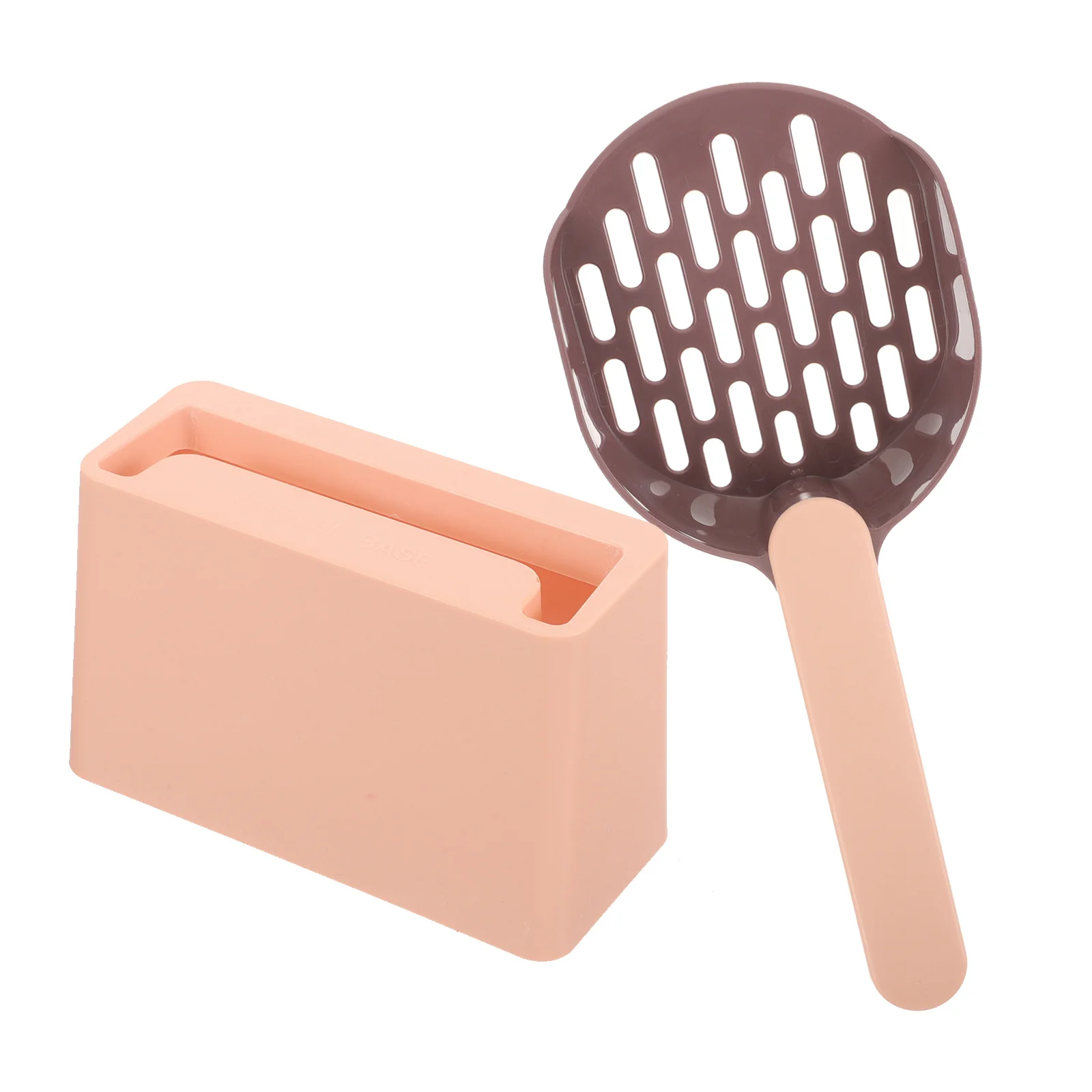 

1 Set Cat Litter Scoop Kit Large Capacity Shovel For Clumping Sand Cleaning Portable Household Pet Poop Scooper Durable Kitten