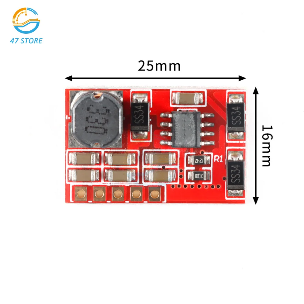 DC-DC 3-18V Boost Power Supply Module Converter Booster Step Up Circuit Board ±5V 9V 12V 15V 24V Step-Down Buck Converter