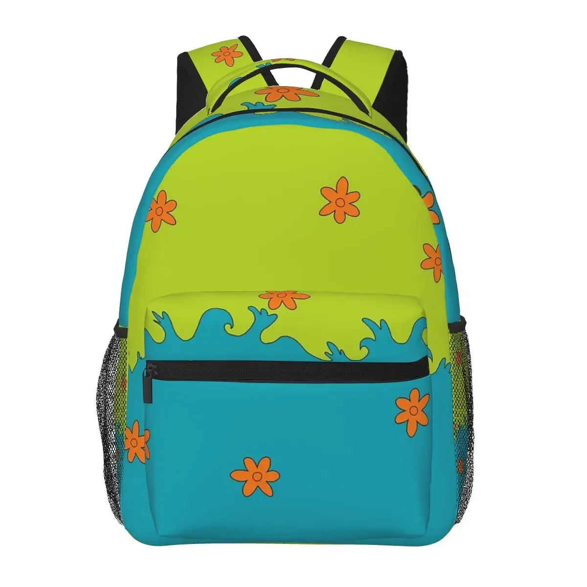 Mystery Pattern Backpacks Boys Girls Bookbag Students School Bags Cartoon Kids Rucksack Shoulder Bag Large Capacity