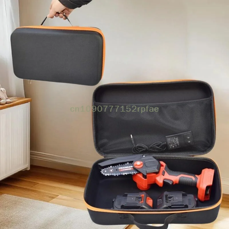 

Водонепроницаемая сумка на молнии, 1 шт., сумка для хранения электрической дрели, жесткий чехол для хранения, легкий дорожный чехол для инструментов для пилы, ручные инструменты