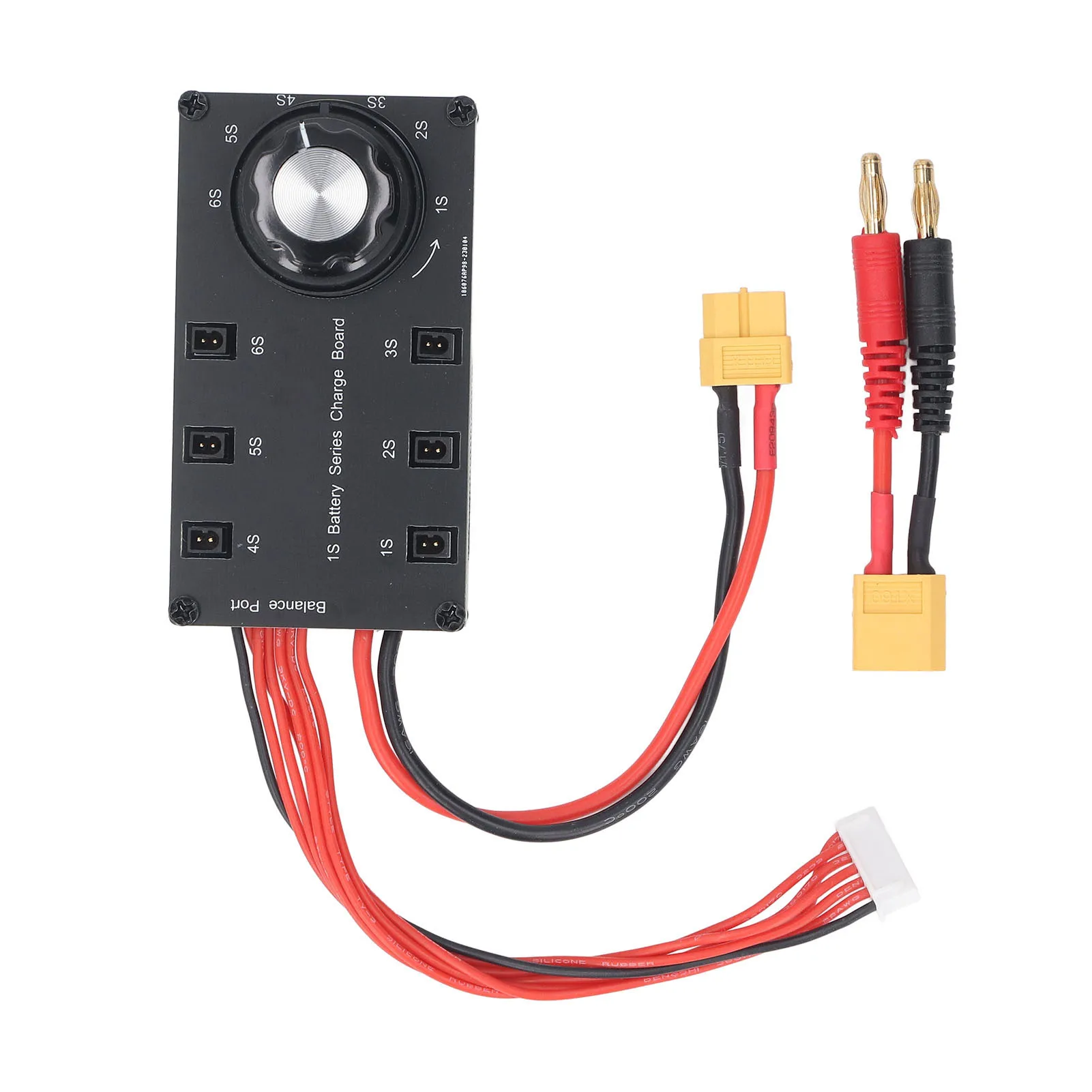 

1S Series Charging Board 6 Channel LiPo Battery Series Charger Board Support PH2.0 A30 Plug Battery Series Charging Board