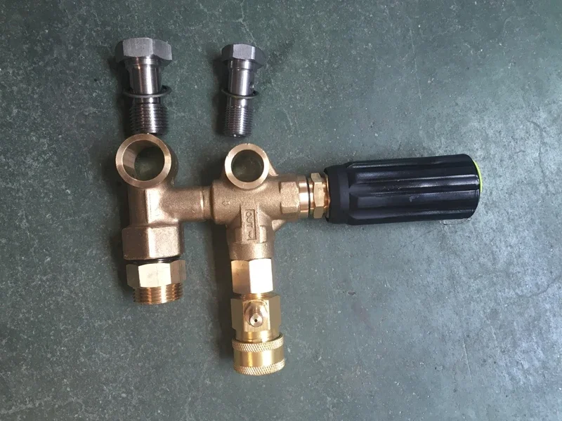 

high pressure washer plunger and piston pump pressure valve pressure regulator