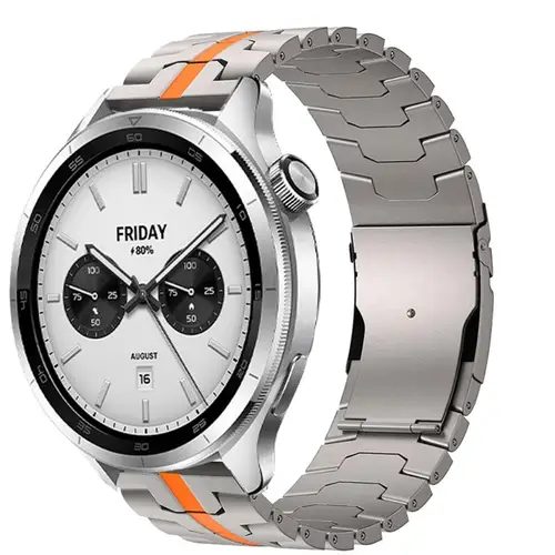 Imagen 2 del producto Correa de lujo de titanio para Xiaomi Watch 2 Pro Mi Watch Color 2 pulsera para hombre para Xiaomi Watch S4 S3 S2 S1 Correa activa