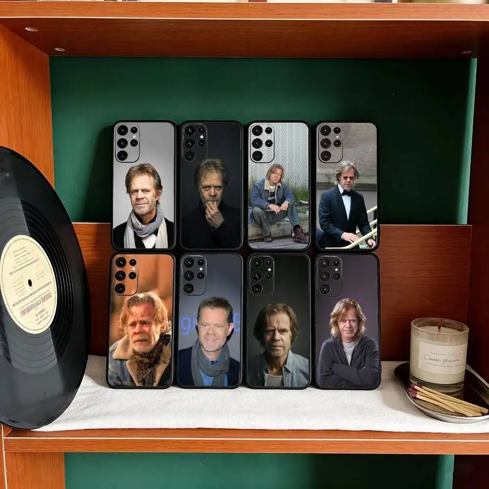 

W-William Frank H. M-Macy Phone Case For Samsung S25,24,23,22,30,21,10,9,Ultra,Plus,Lite Soft Black Case