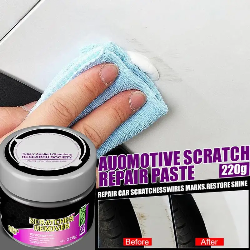 

220g Car Coating Wax Car Scratch Repair Paste Polishing Wax Auto Paint Scratch Repair Wax Auto Paint Care Paste For Vehicles