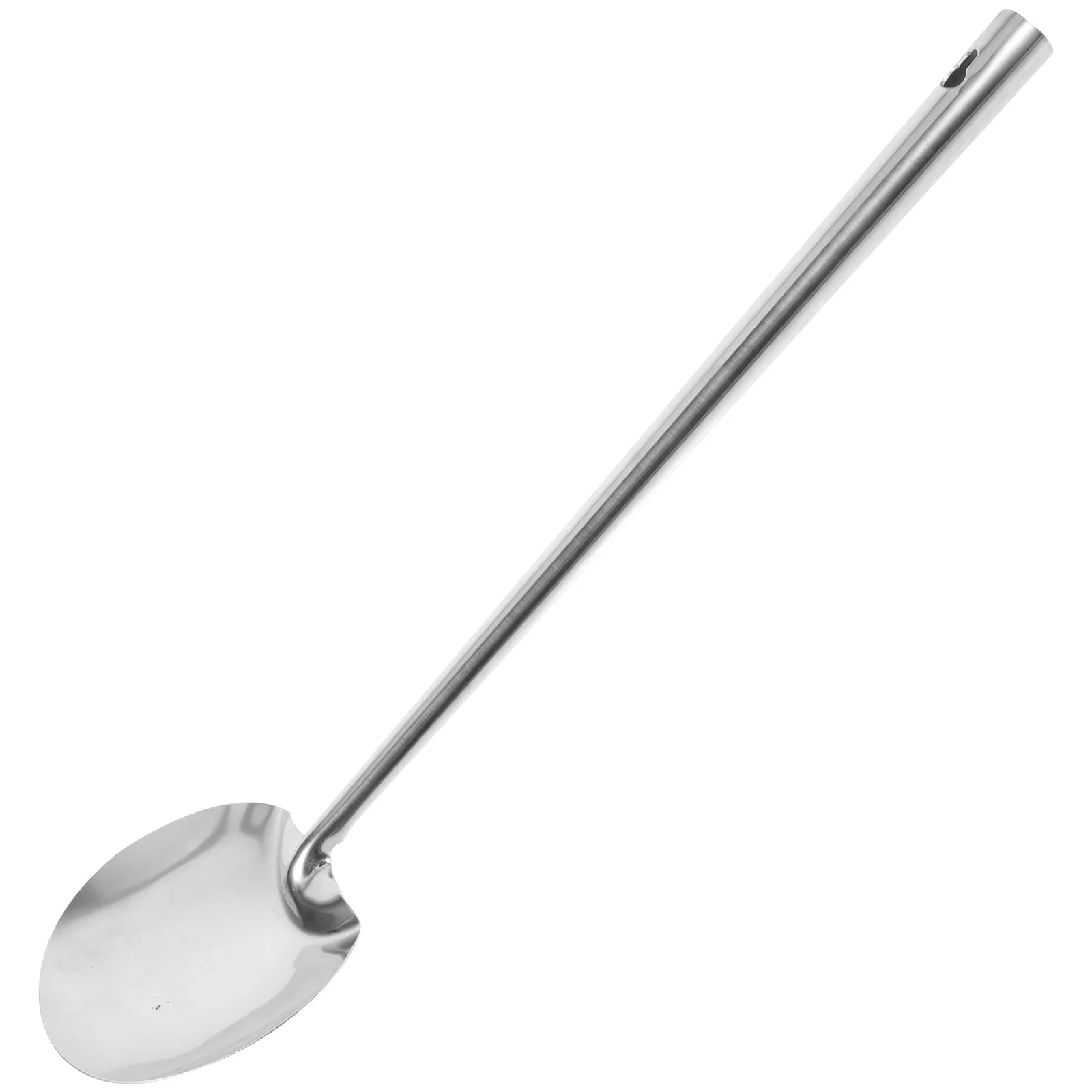 Stainless Steel Wok Spatula Long Handle Cooking Shovel Scoop Ladle Fry Spatulas Tool Barbecue Spatulas Turner Kitchen Utensil