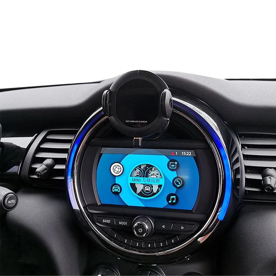 15ワットワイヤレス充電電話ミニクーパー1 s jcw F60 F56 F54 F55