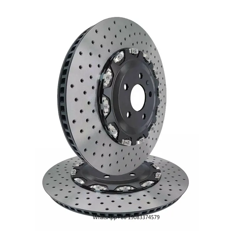 Factory Auto Carbon Brake Disc Floating Brake Rotor for Porsche Panamera Tycan 971911718