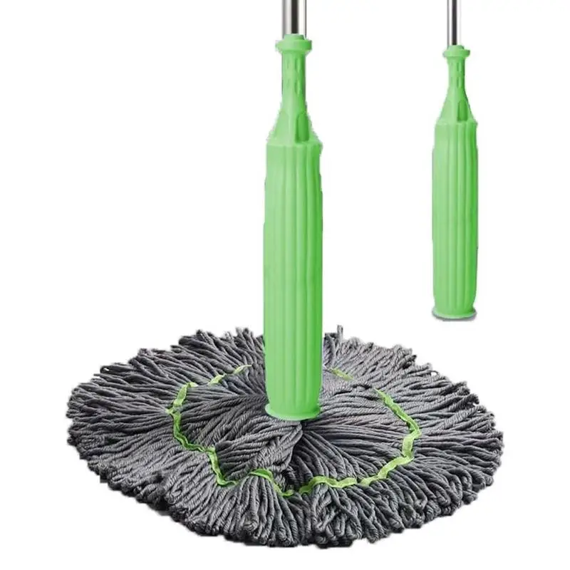 2 In 1 Dehydrated Twisting Mop Household Floor Wet And Dry Cleaning Mop For Kitchen Bathroom Hardwood Restaurant