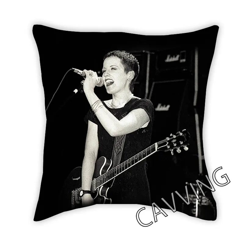 

The Cranberries 3D Printed Polyester Decorative Pillowcases Throw Pillow Cover Square Zipper Cases Fans Gifts Home Decor H02