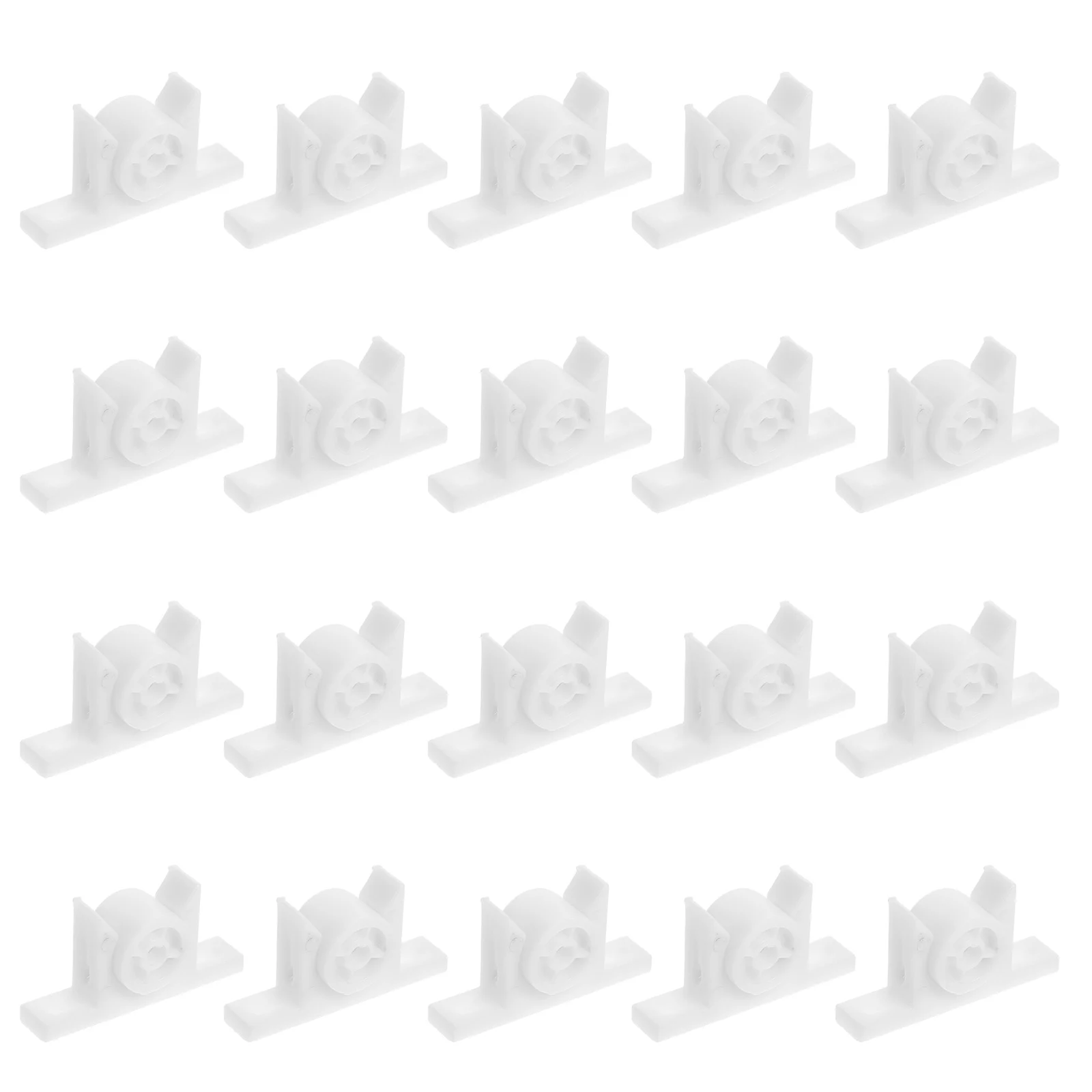 

20 Sets Bead Lock Ball Door Catch Cabinet Hardware Closet Fasteners Latch White Closure
