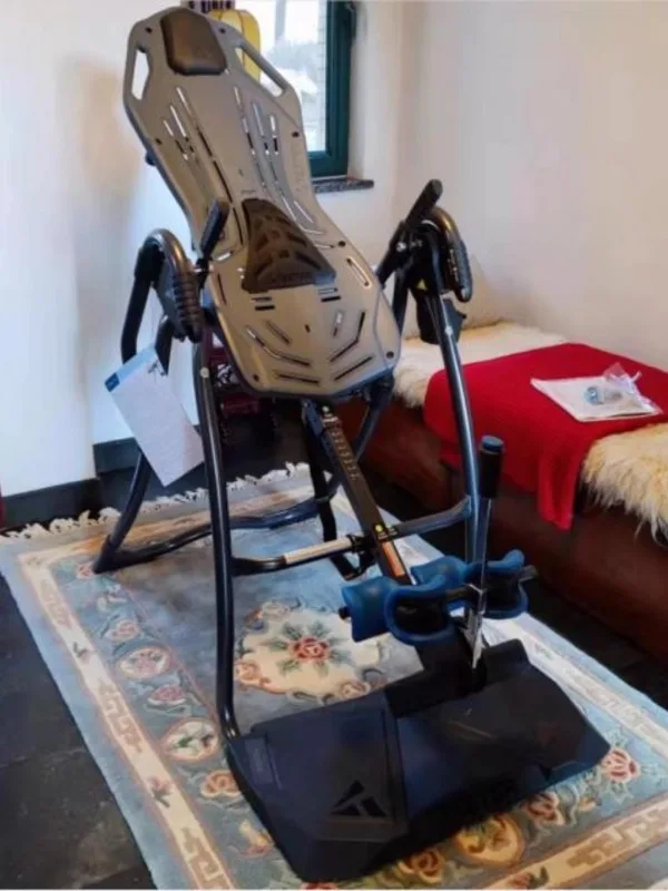 Original imported foldable inverted machine for household lumbar traction and cervical spine traction and stretching inverted