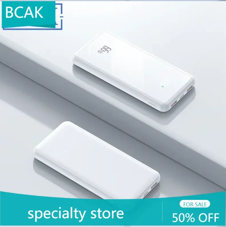 BCAK  flagship store  Wholesale of 30000 Milliampere Large Capacity Built-in Power Bank Fast Charging Mobile Power Supply Gifts