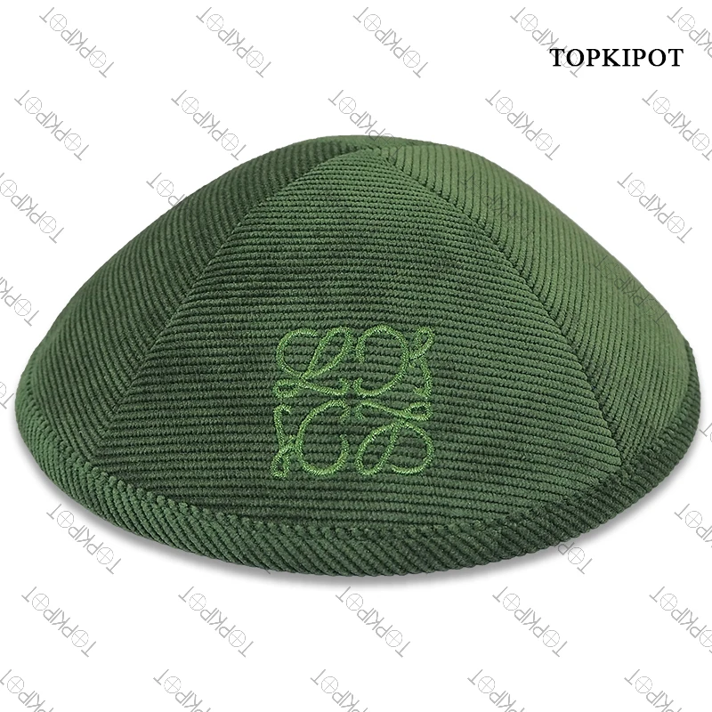 Custom Linen Kippah Jewish Kippah Yarmulka Yamulke Kippot Judaica Kippah at Factory Price