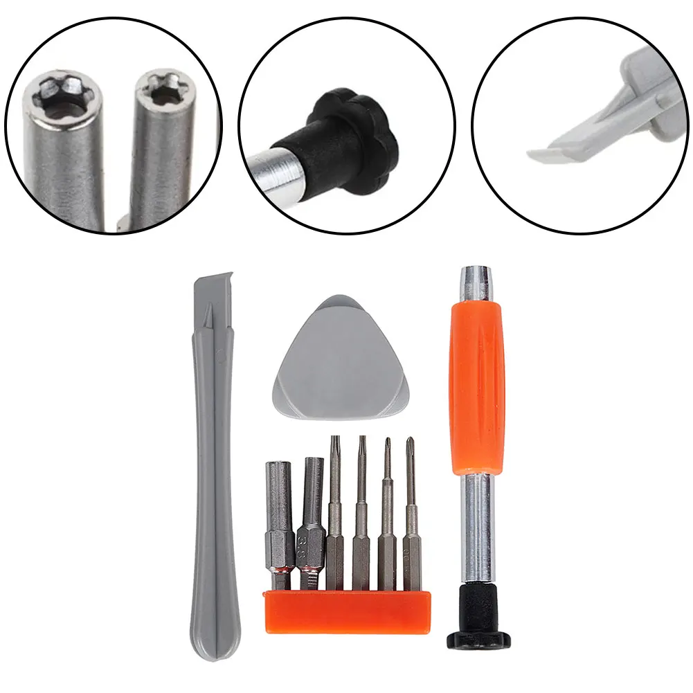 Triangle Paddle Screwdriver Screwdriver Triwing Screwdriver 3DS 9pcs Cross Screwdriver GBA Repair Fix Tool Kit