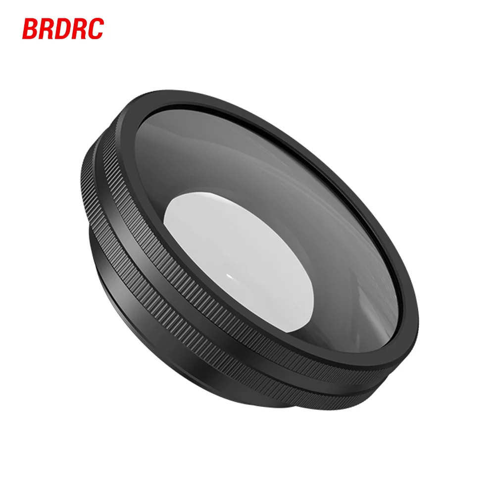 

BRDRC Wide-Angle Lens for DJI Action 5 Pro/Osmo Action 4 Creator Combo Accessories Expanded FOV of 108° HD Optical Glass