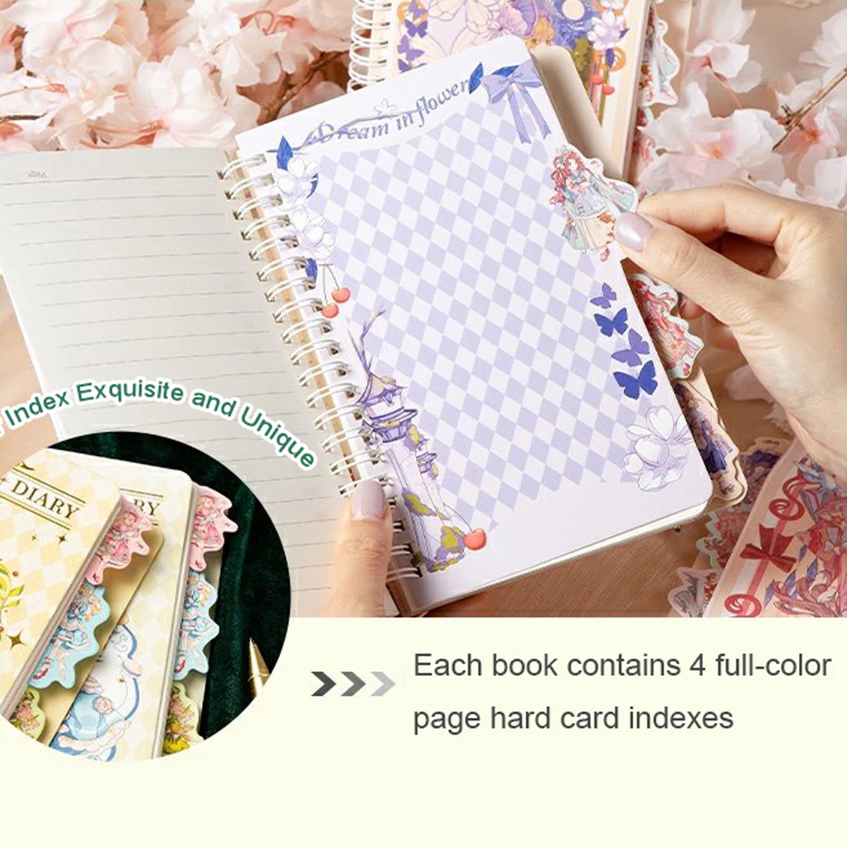 A5 Coil Book Bronzing Cover Anime Characters Kawaii Journal Notebook Writing Pads Korean Stationery for Students School Supplies