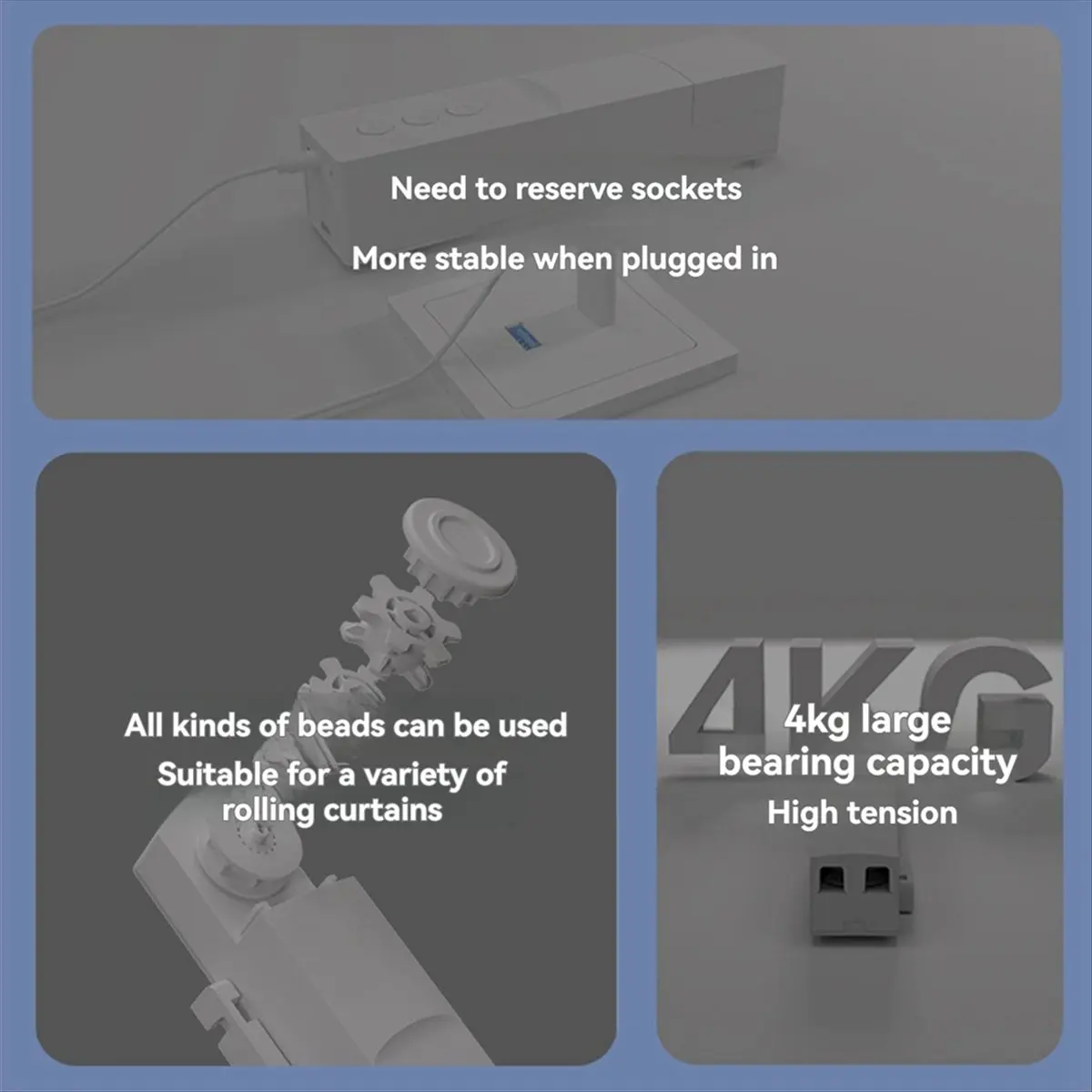 Super Sale Matter WiFi Smart Roller Shade Driver Smart Curtain Companion Automatic Lifting Bead Motor Roller Shutter Motor