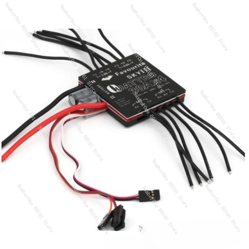 Brushless Electric Speed Controller-FVT Sky 30ax4 Littlebee Bee Four-in-One ESC