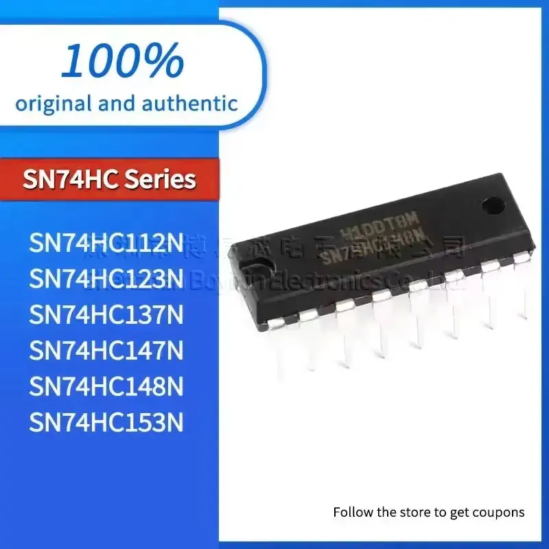 

1PCS NEW SN74HC112N SN74HC123N SN74HC137N Standard quality SN74HC147N SN74HC148N SN74HC153N