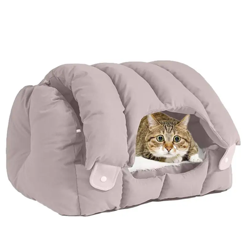 

Small Pet Bed Ultra Soft Washable Dog And Cat Cushion Bed Small Dogs Machine Washable Sleeping Dog Sofa Bed Non-Slip Bottom