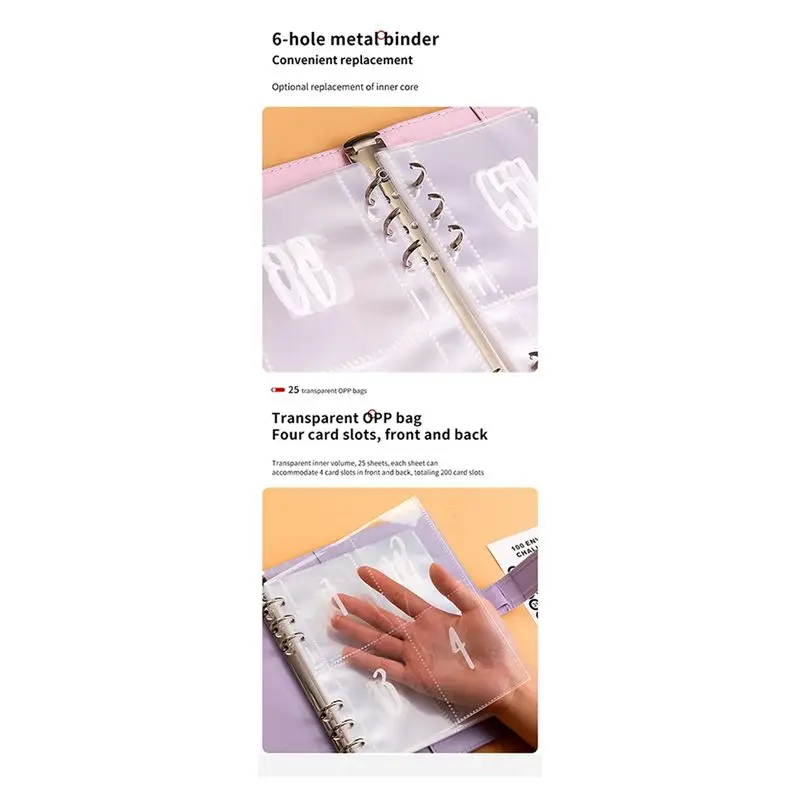 A29F-100 Envelopes Money Saving Challenge, 100 Envelope Challenge Binder, Money Saving Binder, Budget Book