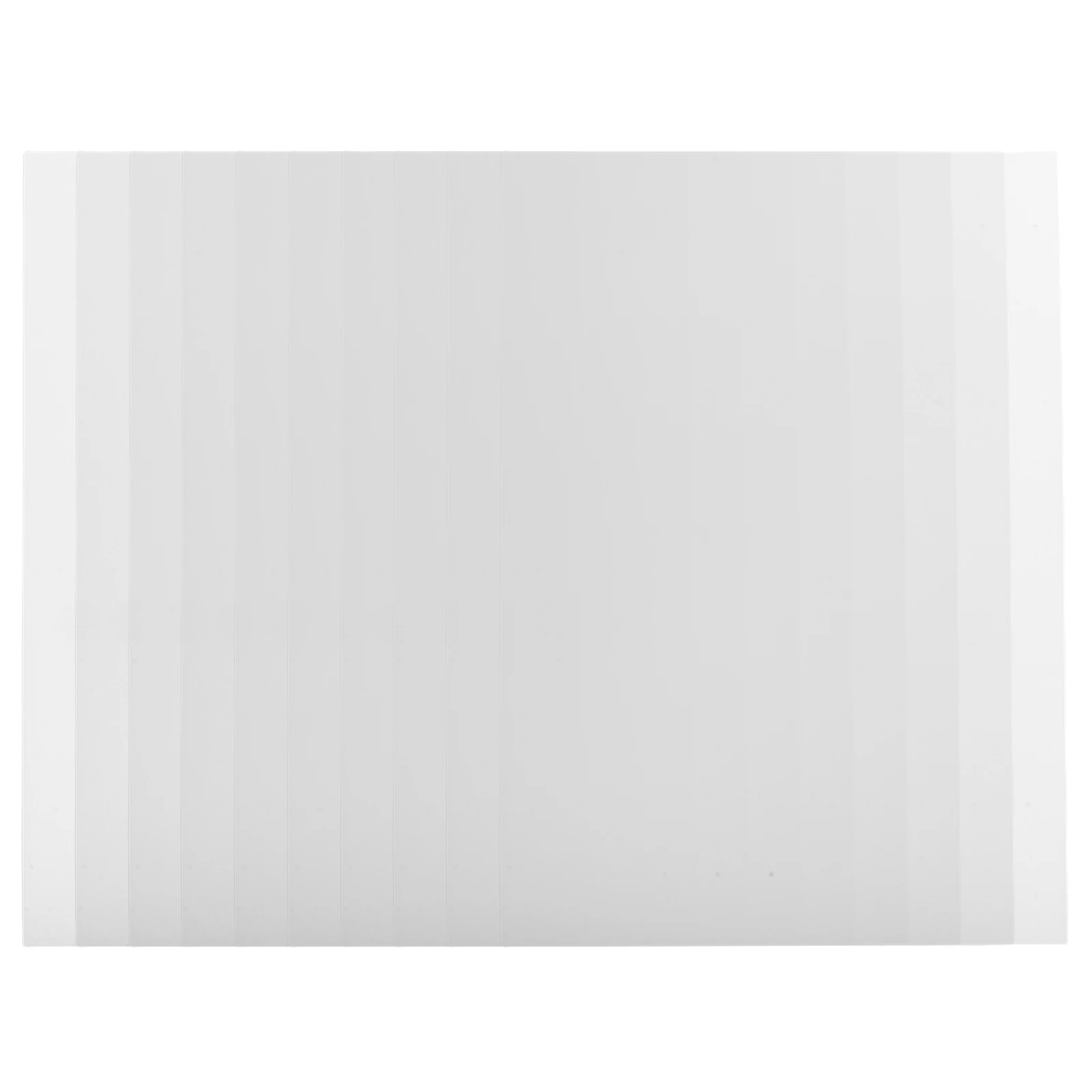 

15Pcs Transparent PVC Sheets A4 Clear Plastic Sheet Material Rigid for DIY Art Craft Projects Office School Organization Panel