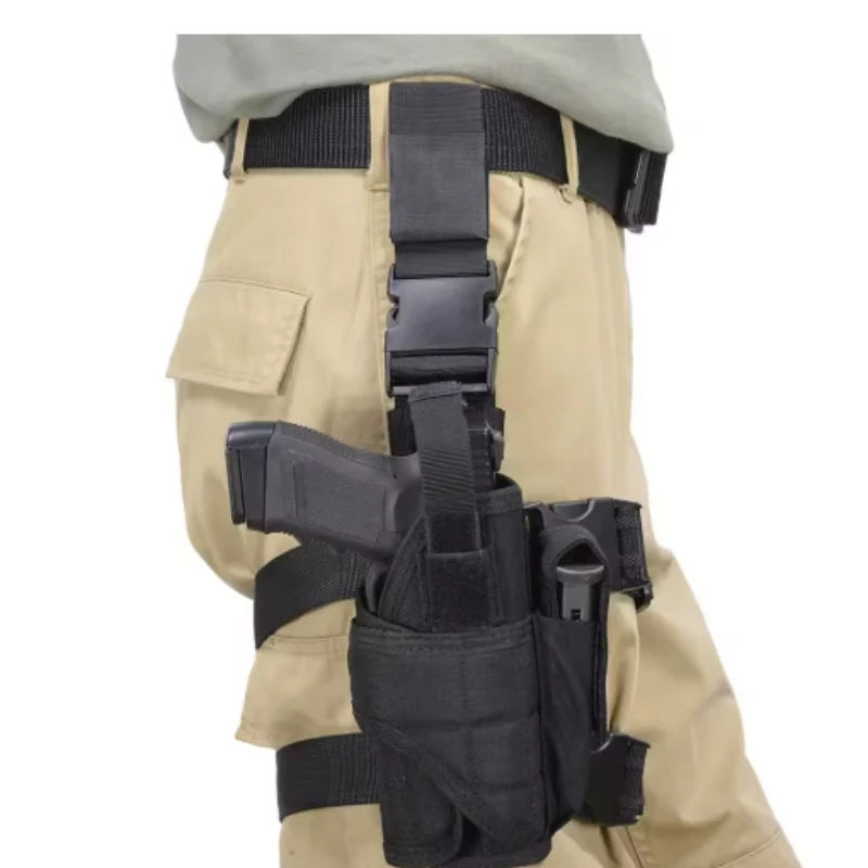 Universal Tornado Hanging Leg Strap, Right Hand, Left Hand, Outdoor Sports Hunting Leg Strap, Bag, Thigh Bag, Leg Safety Belt