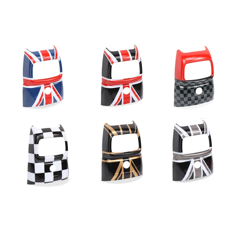 Union Jack Car Rear Seat Air Outlet Decorations Back Conditioning Vent Frame Case Cover Sticker For Mini Cooper Countryman F60