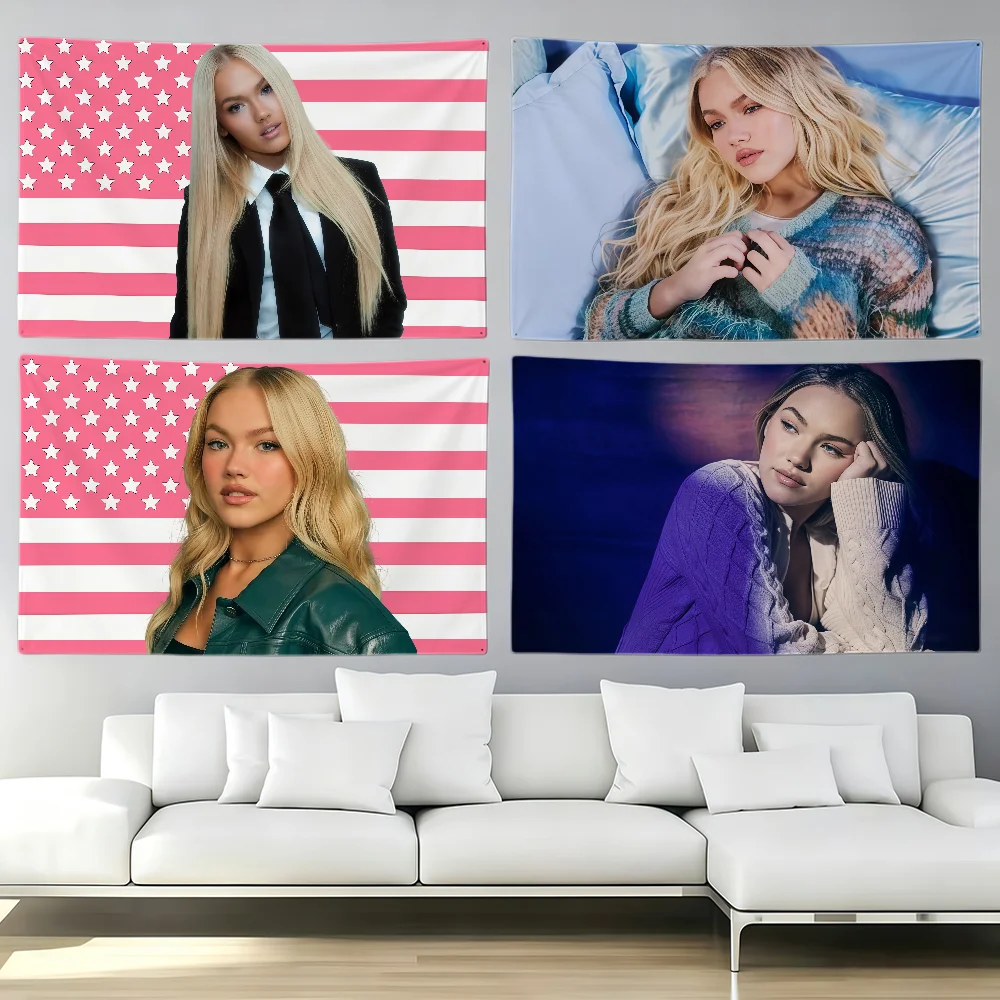 Singer F-Freya S-Skye flag Party Club Outdoor Interior Wall Decoration Banner Fans Gift Print Decor flag