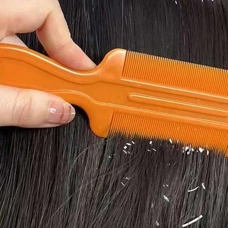 

Профессиональная двусторонняя расческа с ультра-плотными зубьями! Легко держать, эффективно удаляет перхоти и рыхшие яйца.