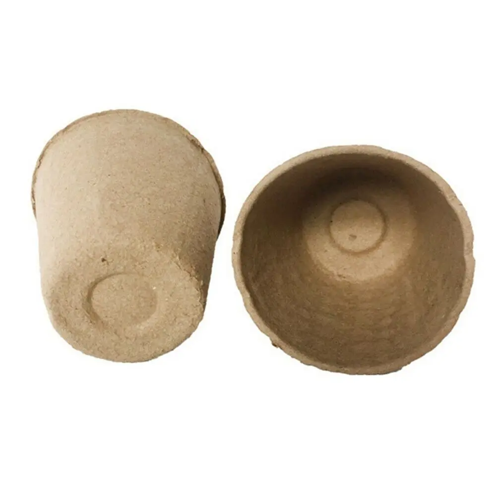 

6cm Round Planter Growing Sowing Garden Supplies Seedlings Container Flower Pot Nursery Pots Grow Bag