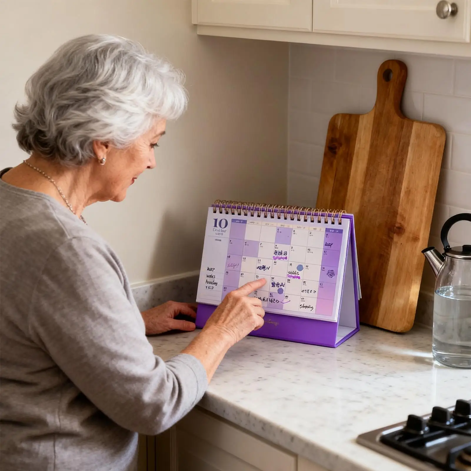 

Настольный календарь со спиральной переплетом, декор для рабочего стола с 2 наклейками, небольшой настольный календарь на Рождество, домашняя работа, исследование, праздник, путешествия, школа