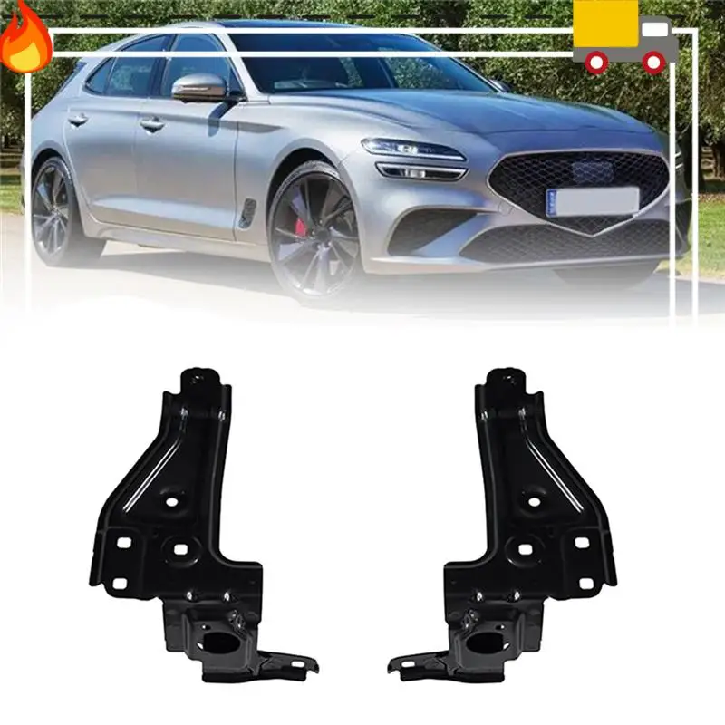 

Discount-1Pair Car Front Side Surround Bracket Support 41355A2F563 41355A2F564 For BMW G70 2022-2024 Parts Bumper Enclosure Brac