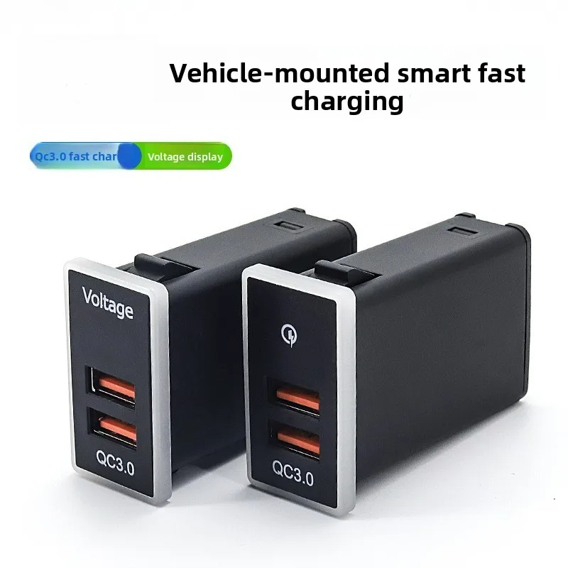 

USB Car Charger Socket Quick Charge 3.0 & PD USB C Port Power Outlet Adapter for 12V/24V Vehicles