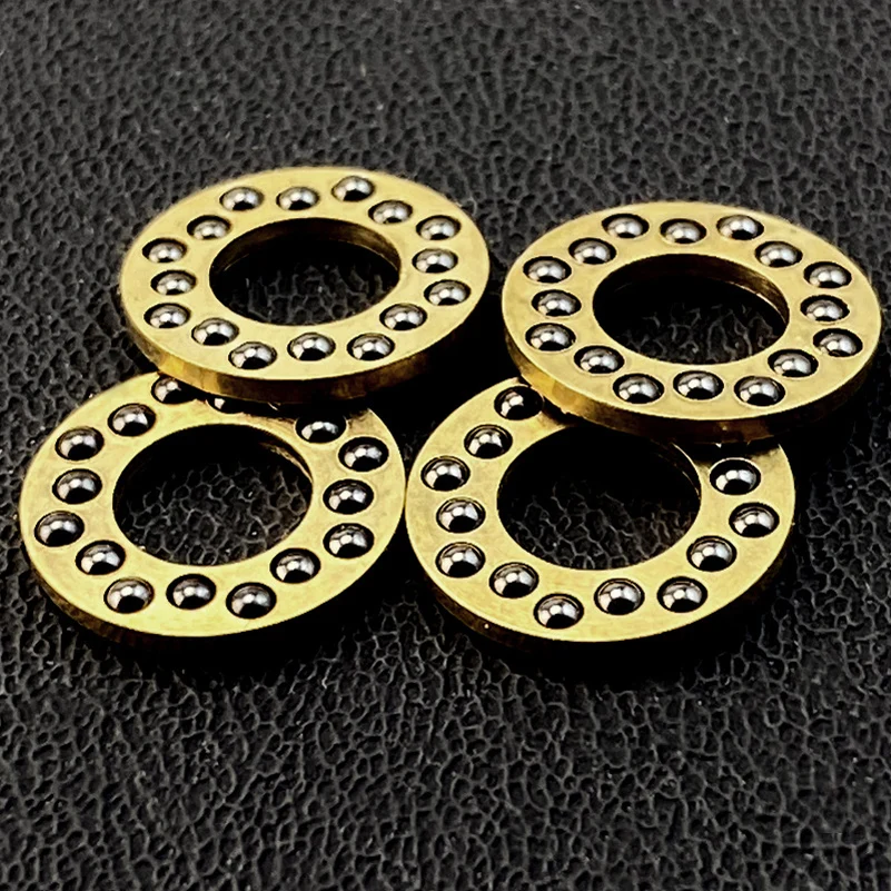 

Outer Diameter 11.8MM CNC Brass Frame Folding Knife Ceramic Ball Cage Bearings Flipper Quick Open Close System DIY Make Part