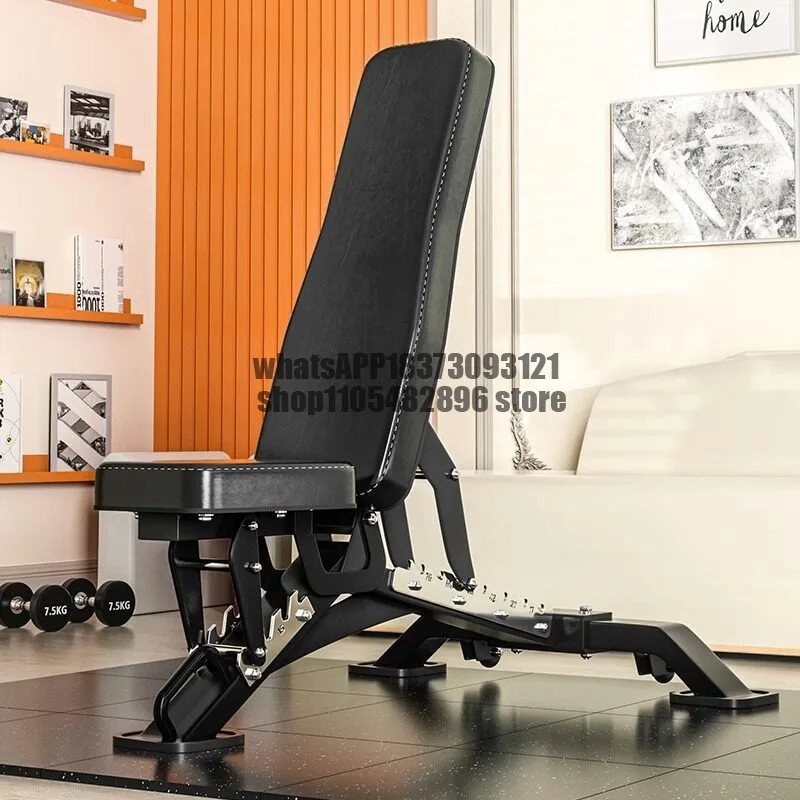 Dumbbell stool, fitness multi-function adjustable, bench push stool, oblique fitness chair, flying bird flat push stool