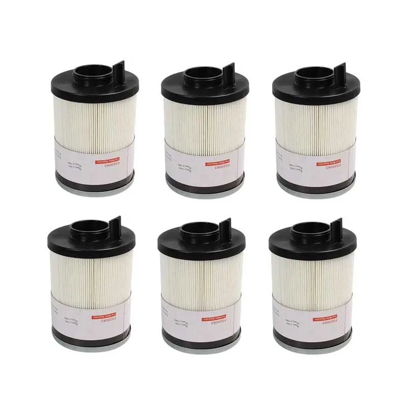 6X FS20083 Fuel Water Separator Filter Fleetguard FIt for Cummins ISX DD13 DD15 DD16