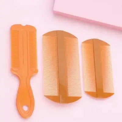 

Набор из 3 антистатических расчесок с двойными мелкими зубцами для ухода от перхоти, массажа кожи головы и легкой укладки волос