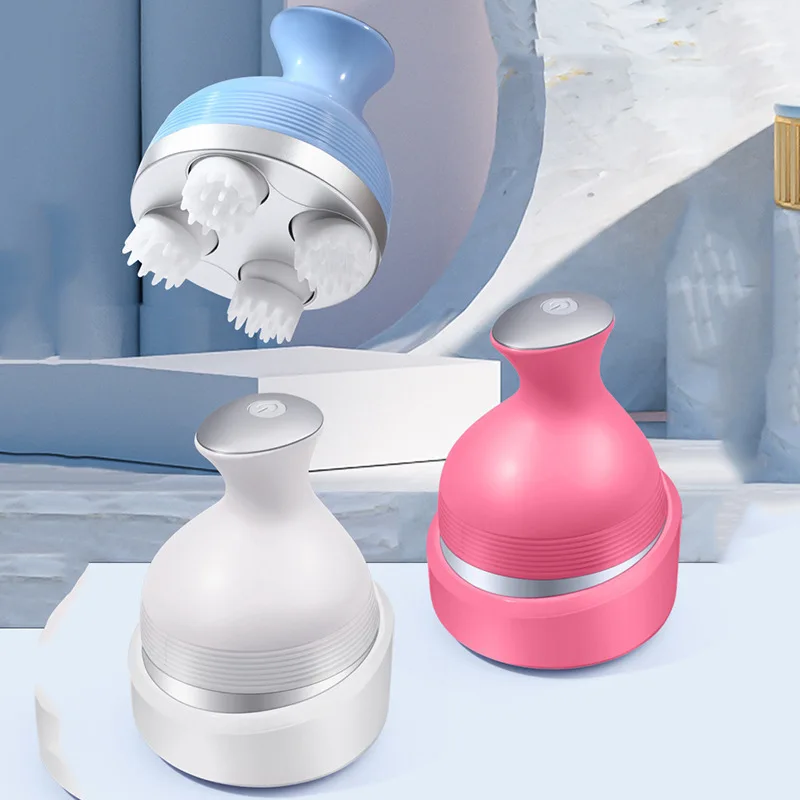 Head Massager Electric Household Press Head Kneading Brain Head Scalp Massager Octopus Breakthrough Point