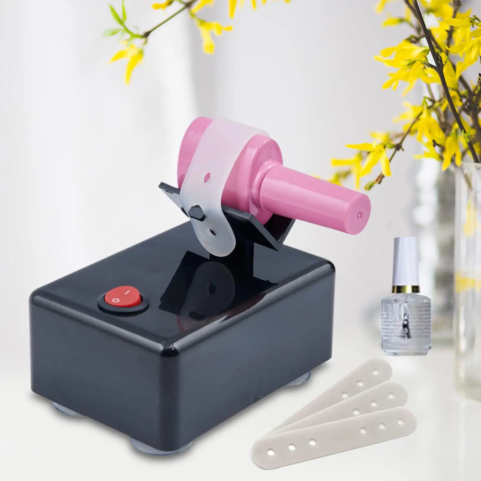 Portable Nail Polish Shaker Powerful Stirrer Liquid Mixer Easy to Use Durable for Makeup Eyelash Adhesives Ink Manicurist Salons