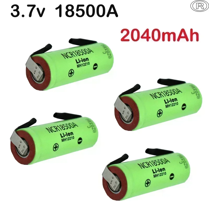 100% أصلي 3.7 فولت 18500 أمبير 2040 مللي أمبير Ncr18500 كوم فولها دي نليكويل 3.6 فولت Brinquedo Lanterna Ect Lanterna Bateria De Litio