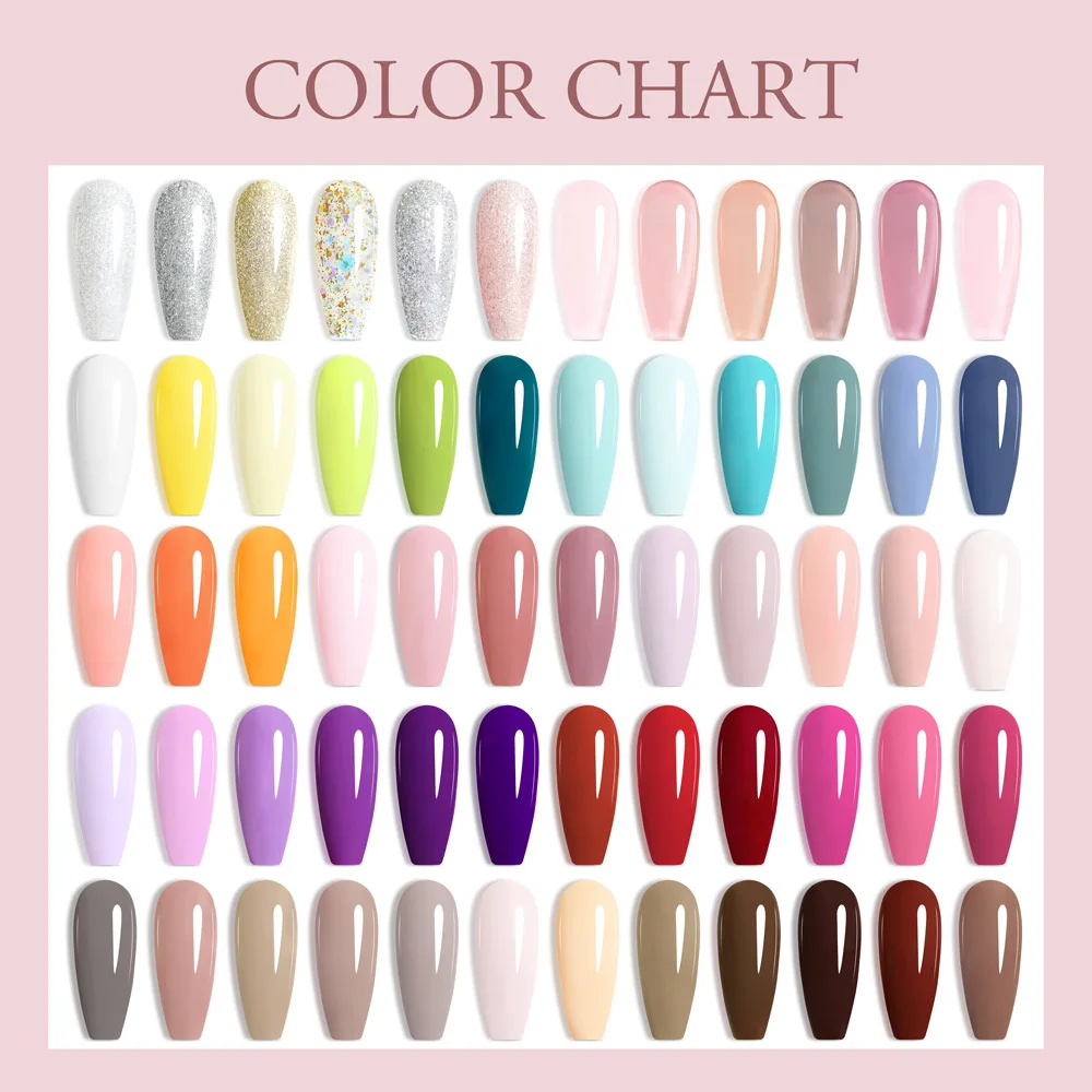 VENALISA 7.5ml HEMA FREE Gel Nail Polish VIP5 Kit CANNI Nude Pink Glitter French 60 Colors Manicure Soak off UV LED Varnish Set