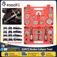 Podofo 22pcs Brake Caliper Tool Heavy Duty Brake Caliper Compression Tool Caliper Piston Tool for Brake Pad Replacement Reset