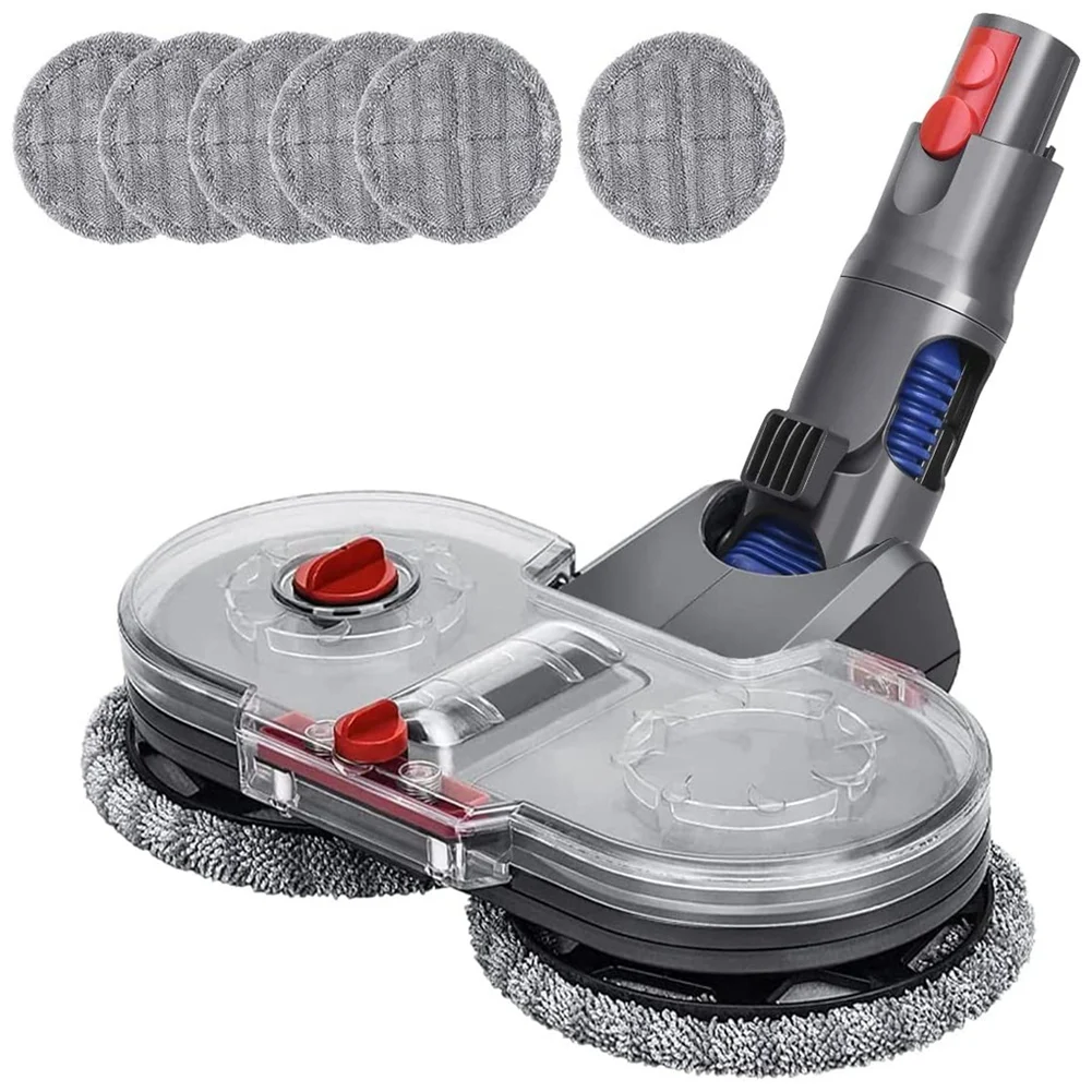 Electric Mop Attachment for Dyson V10 Digital Slim V12 Detect Slim, Including Detachable Water Tank and Mop Pads