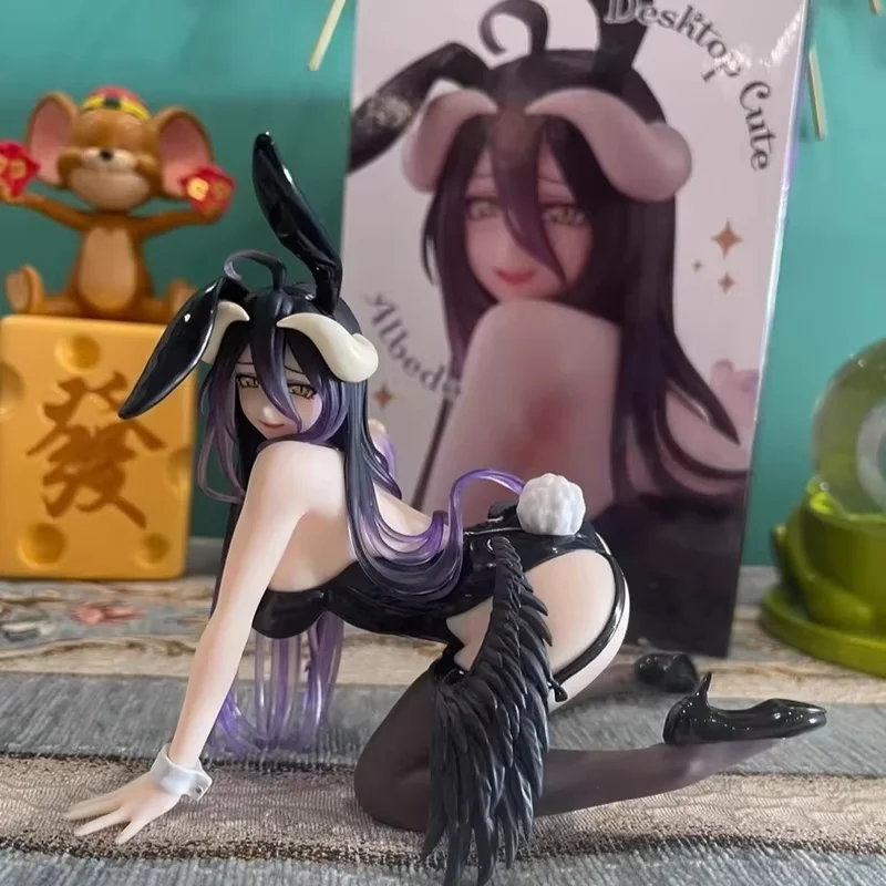 

Original Taito Waifu Beauty Girls Albedo Desktop 13cm Models Cute Overlord Anime Action Figure Desktop Decoration Gifts For Fans