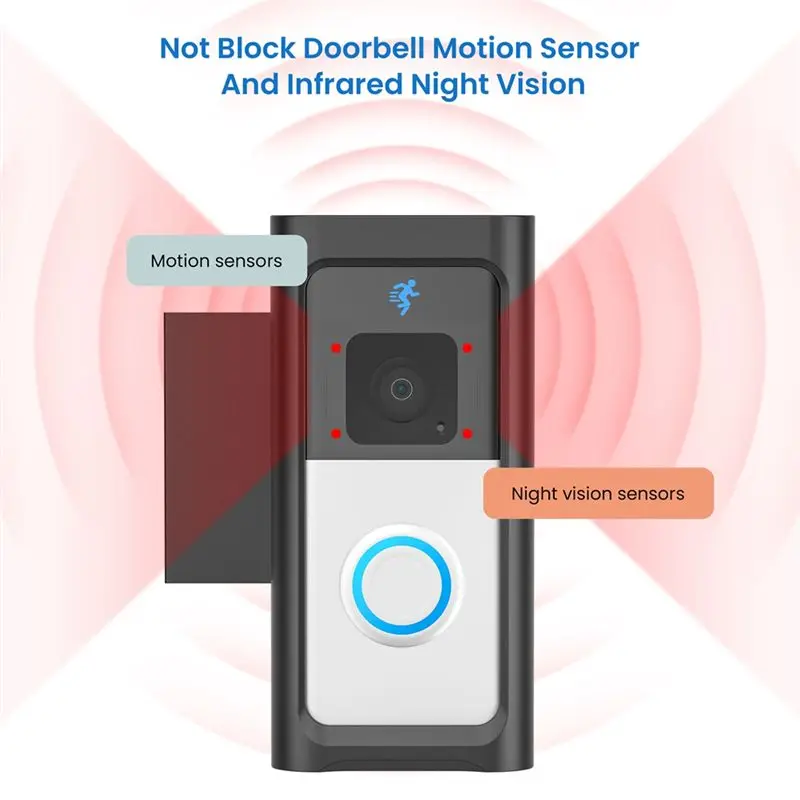 ABUH-Video Doorbell Mount For Video Doorbell(2Nd Generation-2020 Release),Video Doorbell 3/3 Plus/4/Battery Doorbell Plus/Pro