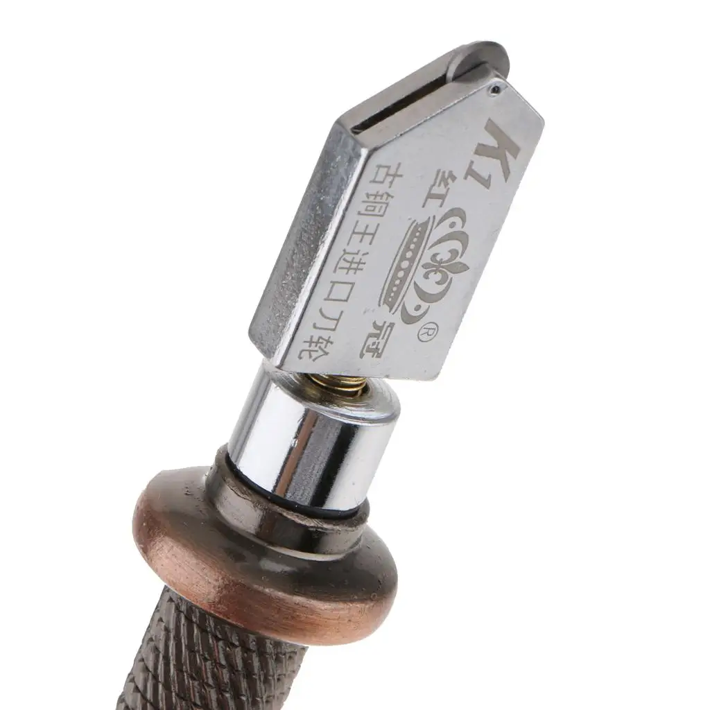 Cortador de Vidrio Recto de Tamaño Mini con Cabezal Metálico y Alimentación de Aceite para un Corte Fácil del Vidrio en Proyectos Domésticos